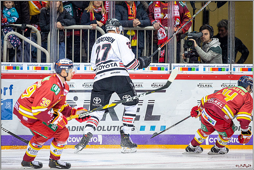 DEL; Duesseldorfer EG - Koelner Haie; Duesseldorf, 29.11.2019
